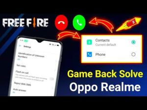 How to incoming call Receive free fire & pubg Game back problem solve || New trick 100% working...
