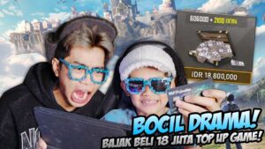 KAMPRET!!! BOCIL BAJAK HP FROST DIAMOND HABISIN 18JUTA TOP UP GAME PUBGM SUPERHERO! AUTO LAPOR MAMA!