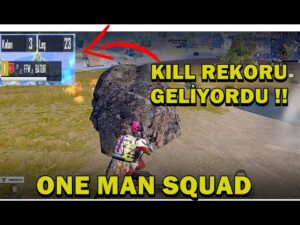 KILL REKORUNA GİDİYORDUM Kİ .. ! LİVİK SAHİBİ PUBG MOBİLE