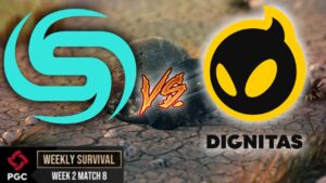 PUBG GLOBAL CHAMPIONSHIP 2021 - SONIQS vs DIGNITAS - WEEKLY SURVIVAL - WEEK 2 - GAME 8