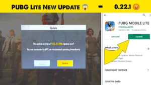 PUBG Mobile Lite New Update | PUBG Lite New Update 0.22.1 | PUBG LITE - LION x GAMING