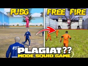 PUBG PLAGIAT FF ?? Mode SQUID GAME NIRU BANGET ??