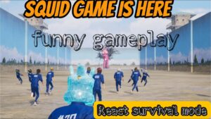 REACT SURVIVAL MODE GAMEPLAY | SQUID GAME IN PUBG  | HOW TO PLAY and WIN  REACT SURVIVAL MODE #pubg