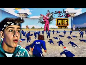 یاریا  Squid Game in pubg mobile 🥵✅