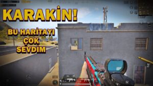 KARAKİN !! BU HARİTAYI ÇOK SEVDİM ! PUBG MOBİLE