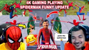 4K GAMING NEPAL PLAYING PUBG NEW SPIDERMAN UPDATE FUNNY GAME || SpiderManUpdate || sagarchhetriyt