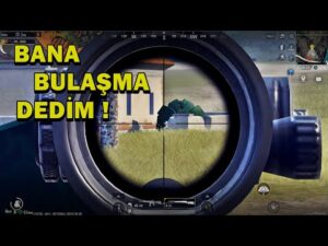 BEN  SANA DEDİM BANA BULAŞMA DEDİM ! 1 VS 4 PUBG MOBİLE