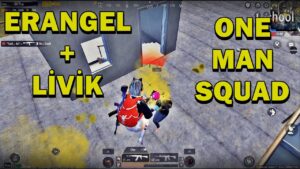 ERANGEL VE LİVİK ! SADECE YARGI ! ONE MAN SQUAD  ! PUBG MOBİLE