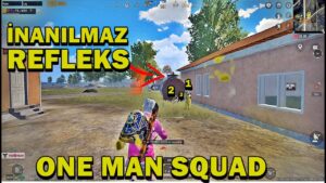 İNANILMAZ REFLEKS ! ERANGEL ! ONE MAN SQUAD ! PUBG MOBİLE