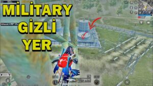 MİLİTARY KİMSENİN BİLMEDİĞİ GİZLİ YERE ÇIKTIM ! 1 VS 4 PUBG MOBİLE
