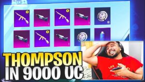 NEW THOMPSON GUN FULL MAX - STEAMPUNK THOMPSON CRATE OPENING - PUBG MOBILE - FM RADIO GAMING