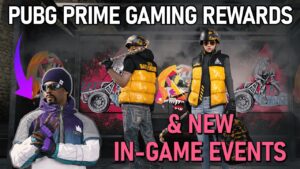 New PUBG Twitch Prime Gaming Loot and Log-in Events!