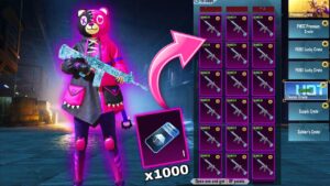 OPENING ALL MY 2000+ FREE CRATE COUPONS FOR M4 GLACIER😱 PUBG Mobile