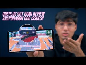 OnePlus 9RT PUBG/BGMI Gaming Test with FPS🔥iQOO is Better?