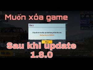 Pubg Mobile | Khó Chịu Và Muốn Xóa Game Sau Khi Update Bản 1.8.0