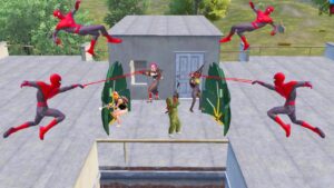 Trolling Noobs In Spider-man Mode 🤣😝 | PUBG MOBILE FUNNY MOMENTS