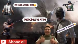 25 FARK YEMEYE HAZIRMISIN DEDİ TAKİPÇİMLE 🆚 ATTIM PUBG MOBİLE #pubgmobile #vs #game #mobile