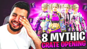 8 MYTHIC SUITS - UNLUCKY CRATE OPENING - PUBG MOBILE - FM RADIO GAMING
