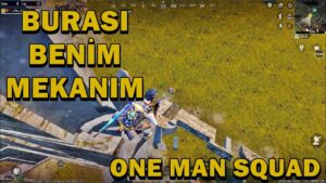 ÇATIŞMAK İÇİN YANLIŞ YERİ SEÇTİNİZ ! ONE MAN SQUAD ! PUBG MOBİLE