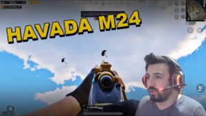 HAVADA M24 ! EFSANE VURUŞ ! ONE MAN SQUAD ! PUBG MOBİLE