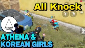 MOK Playing With Athena & Korean Girls | Like a bot? | PUBG MOBILE