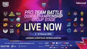 PUBG MOBILE - PRO TEAM BATTLE DAY 2 | DGWIB CHAMPIONSHIP - LIVE NOW