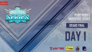 PUBG MOBILE UNDERDOG SERIES S1 | Day-1 | TimeBurner Gaming
