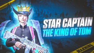 STAR CAPTAIN - WORLD'S DEADLIEST TDM Player ☠️☠️ THE BRUCE LEE Of Pubg Mobile