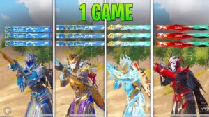 Using ALL X-Suits in SAME Game 😍🔥