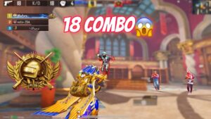 18 COMBO GOD OF GUN GAME😱|Pubg Mobile