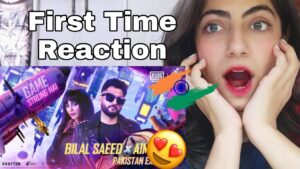 Indian Reaction to Game Strong Hai | Bilal Saeed x Aima Baig | PUBG Mobile 4th Anniversary Special