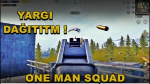LİVİK KRALI ! YARGI DAĞITTIM  1 VS 4  ! ONE MAN SQUAD  PUBG MOBİLE