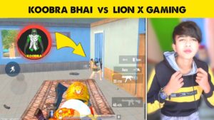 Lion X Gaming VS Koobra Bhai in PUBG Mobile Lite | PUBG LITE - LION x GAMING