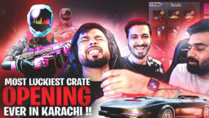 MOST LUCKIEST CRATE OPENING EVER IN KARACHI - PUBG MOBILE - FM RADIO GAMING