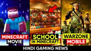Minecraft Movie, COD Warzone Mobile, COLLEGE In Minecraft😍, PUBG, GTA 5, God of War | Gaming News 93