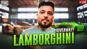 New Lamborghini Giveaway 🎁  - FPP KING Is Back- PUBG Mobile - Live Stream - FM Radio Gaming