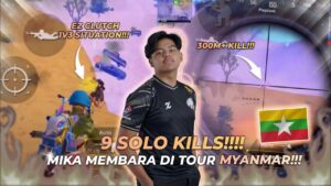 PRO TOURNAMENT MYANMAR !!! CLUTCH YANGON GALACTICOS 1v3 !! | PUBG Mobile