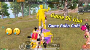 PUBG Mobile | Khi Đồng Đội Mắng Chửi Game Vì Quá Dễ Nhưng Không Biết Người Phía Sau Còng Lưng…🥲