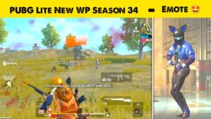 PUBG Mobile Lite Winner Pass Season 34 | PUBG Lite New WP Emote | PUBG LITE - LION x GAMING