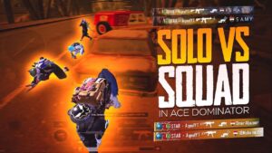 SOLO VS SQUAD IN ACE DOMINATOR / HARD LOBBIES / AQEEL GAMING / PUBG MOBILE