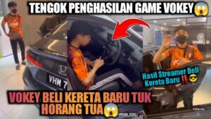 Vokey Beli Kereta Baru Tuk Horang Tua😱 Tengok Penghasilan Game Vokey😱 Pubg Mobile