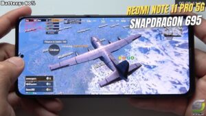 Xiaomi Redmi Note 11 Pro 5G Snapdragon 695 test game PUBG Mobile