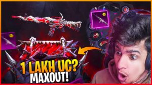 😱 1,00,000 UC For Maxing Out New M16A4 ? Skeletal Core Lucky Crate Opening in BGMI | PUBG Mobile