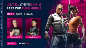 Полуфинал турнира ALTEL Cyber Games Fast Cup PUBG MOBILE | PainmakeR & LastHero | День 2