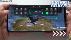 Black Shark 4 test game PUBG New State Max Setting