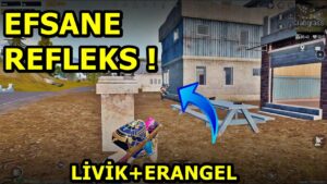 EFSANE REFLEKS ! AMA ŞANS YOK :)  LİVİK & ERANGEL ONE MAN SQUAD PUBG MOBİLE