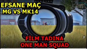 FİLM TADINDA  MAÇ ! EFSANE SON ALAN ! ONE MAN SQUAD  PUBG MOBİLE