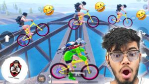 God Level Trolling With Cycle - Slasher Gaming in PUBG Mobile • Best trolling moments in PUBGM BGMI