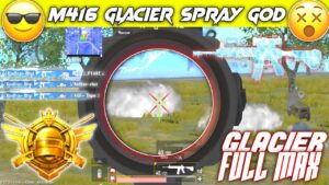 😱 M416 Glacier Full Max God Level Spray | Koobra Bhai Pubg Lite