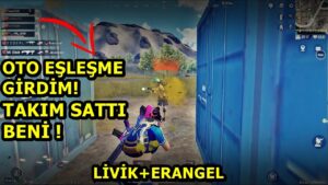 OTO EŞLEŞMEDEN GELEN TAKIM BENİ TEK BIRAKTI ! PİŞMAN OLDULAR  PUBG MOBİLE